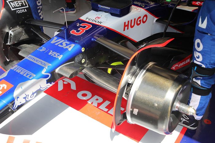 RB F1 Team VCARB 01 detalles técnicos