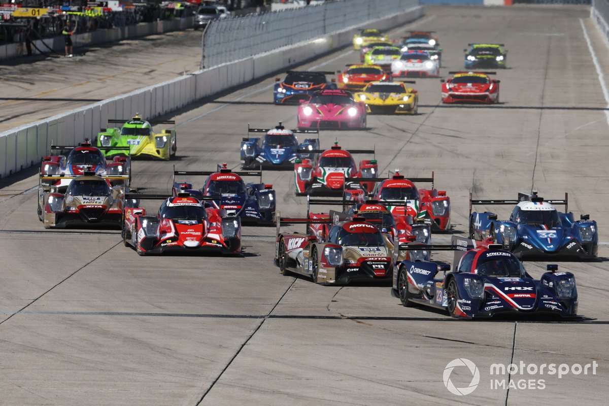 #23 United Autosports Oreca 07 - Gibson: Joshua Pierson, Tom Blomqvist, Oliver Jarvis