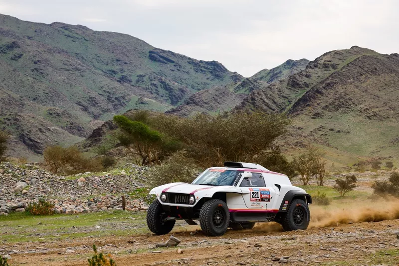 #221 X-Raid Mini JCW Team Mini: Sheikh Khalid Al Qassimi, Ola Floene
