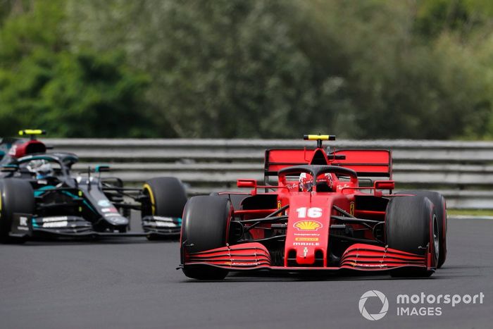 Charles Leclerc, Ferrari SF1000, Valtteri Bottas, Mercedes F1 W11