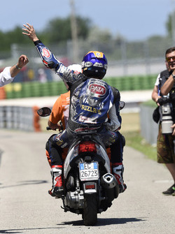 Chute de Michael van der Mark, Pata Yamaha