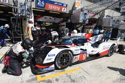 #9 Toyota Gazoo Racing Toyota TS050 Hybrid: Jose Maria Lopez, Yuji Kunimoto, Nicolas Lapierre