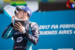 Podium: ganador, Sébastien Buemi, Renault e.Dams