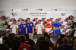 Cal Crutchlow, Team LCR Honda, Maverick Vinales, Yamaha Factory Racing, Valentino Rossi, Yamaha Factory Racing, Marc Marquez, Repsol Honda Team, Jorge Lorenzo, Ducati Team, Andrea Iannone, Team Suzuki MotoGP