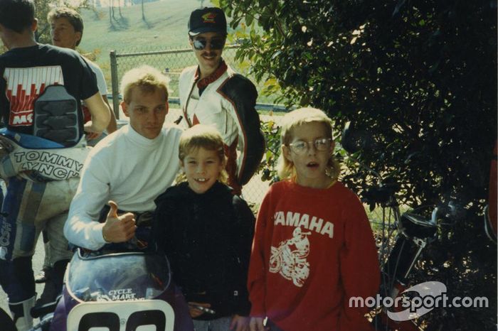 Nicky Hayden primeros días