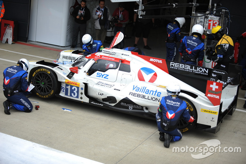 #13 Vaillante Rebellion Racing, Oreca 07 Gibson: Mathias Beche, David Heinemeier Hansson, Nelson Piquet Jr.