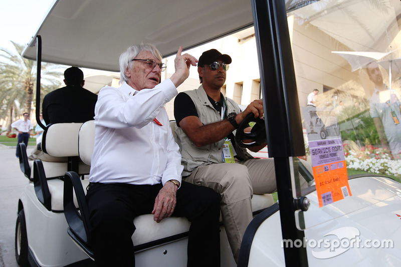 Bernie Ecclestone, Chairman Emiritus of Formula 1