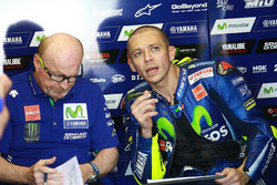 Valentino Rossi, Yamaha Factory Racing, et Silvano Galbusera