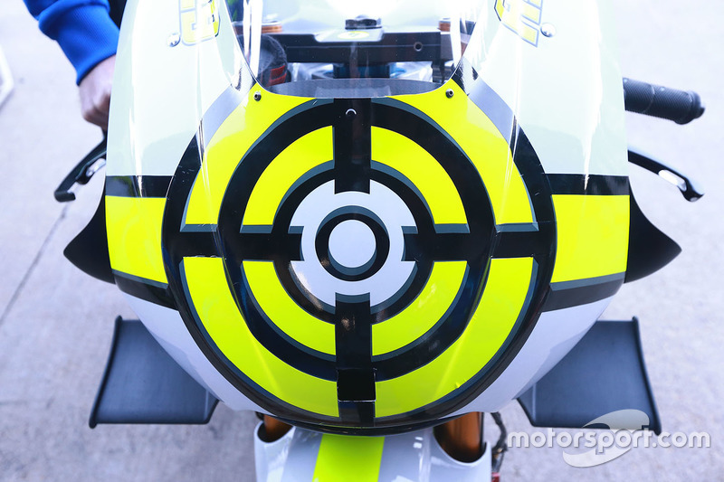 Bike detail of Andrea Iannone, Team Suzuki MotoGP