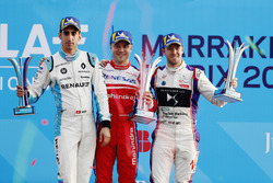 Sébastien Buemi, Renault e.Dams, Felix Rosenqvist, Mahindra Racing, Sam Bird, DS Virgin Racing, at t