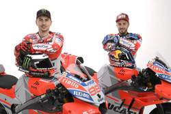 Jorge Lorenzo und Andrea Dovizioso, Ducati Team