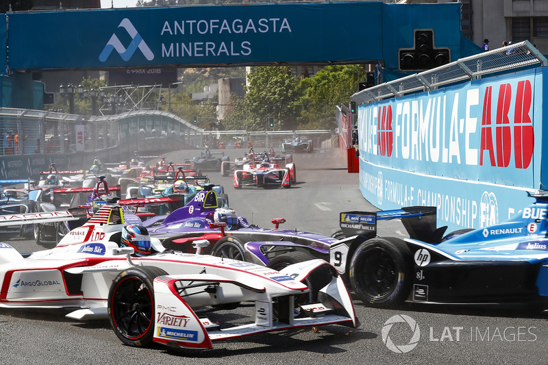 Sébastien Buemi, Renault e.Dams Jose Maria Lopez, Dragon Racing, Sam Bird, DS Virgin Racing