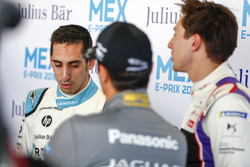 Sébastien Buemi, Renault e.Dams, Alex Lynn, DS Virgin Racing, Nelson Piquet Jr., Jaguar Racing, in t