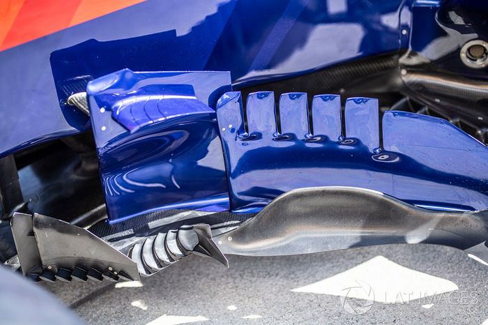 Bargeboards del Scuderia Toro Rosso STR13 