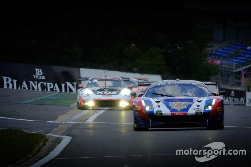 #72 SMP Racing Ferrari 488 GT3: Mikhail Aleshin, Davide Rigon, Miguel Molina