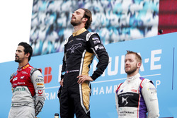 Sam Bird, DS Virgin Racing, finishes 3rd with Lucas di Grassi, Audi Sport ABT Schaeffler, finishing 2nd, Jean-Eric Vergne, Techeetah winning the Paris ePrix