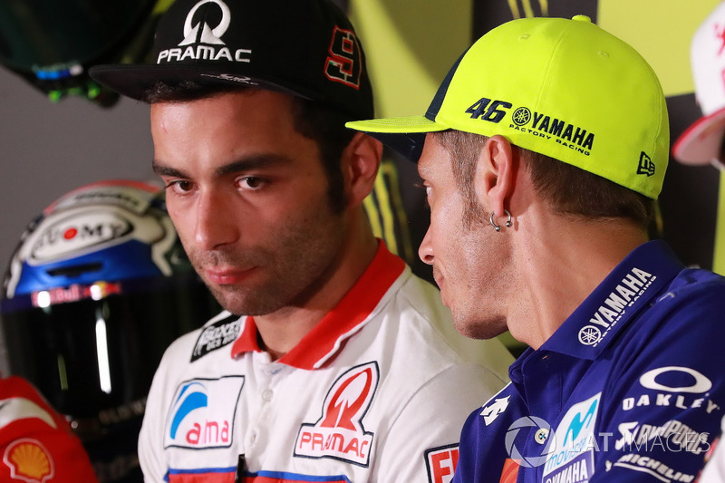 Danilo Petrucci, Pramac Racing, Valentino Rossi, Yamaha Factory Racing