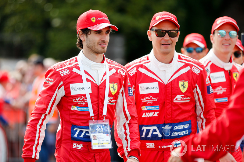 Antonio Giovinazzi, AF Corse Ferrari