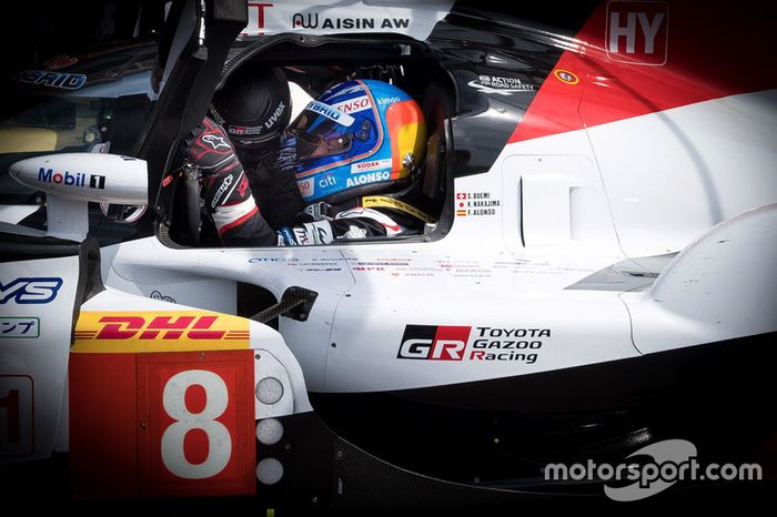 #8 Toyota Gazoo Racing Toyota TS050: Fernando Alonso