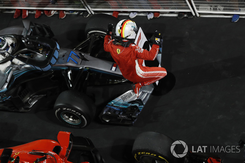 Святкування переможця Себастьяна Феттеля, Ferrari