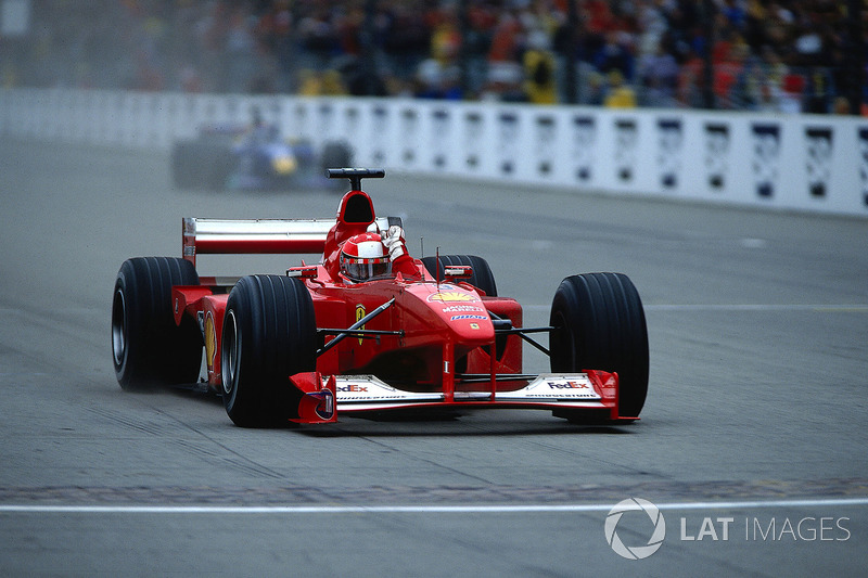 2000 - Indianapolis : Michael Schumacher, Ferrari F1-2000