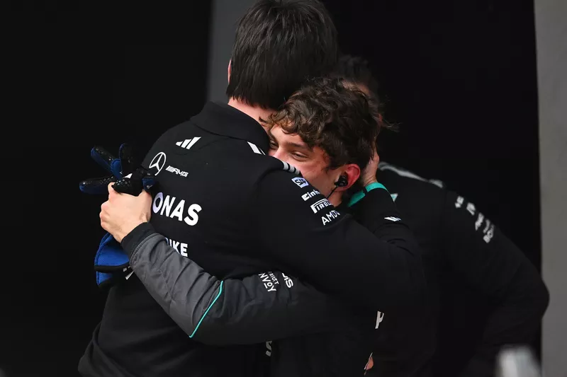 Andrea Kimi Antonelli, Mercedes, Toto Wolff, Mercedes