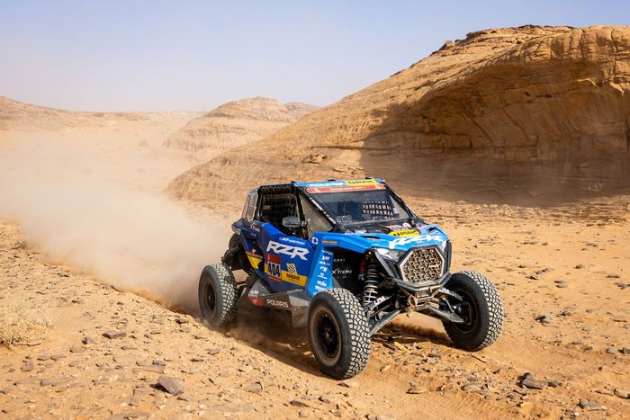 #404 Loeb Fraymedia Motorsport - Rzr Factory Racing Polaris: Goncalo Guerreiro, Maykel Justo