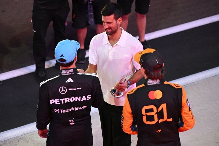 Oscar Piastri, McLaren, George Russell, Mercedes