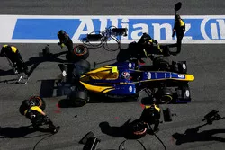 Nicholas Latifi, DAMS, s'arrête aux stands