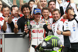 Tweede plaats Cal Crutchlow, Team LCR Honda