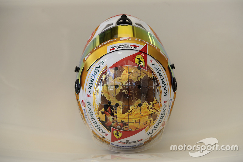 Casco de Fernando Alonso, Scuderia Ferrari