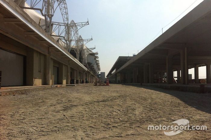 Obras en el autódromo de Interlagos