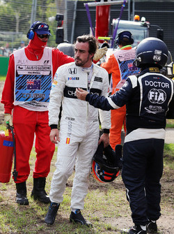 Фернандо Алонсо, McLaren после аварии