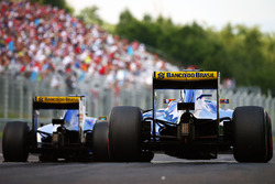 Фелипе Наср, Sauber C35, и Маркус Эрикссон, Sauber C35