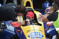 Alexander Rossi, Herta - Andretti Autosport Honda, ganador de carrera.