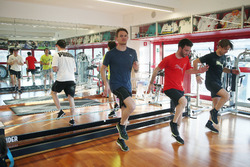 Joel Eriksson, Bruno Spengler, Marco Wittmann, Philipp Eng and Augusto Farfus