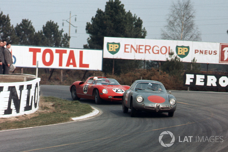 Romolo Rossi, Alfa Romeo Giulia SZ, voor John Surtees, Mike Parkes, Ludovico Scarfiotti, Lorenzo Bandini, Ferrari 250P