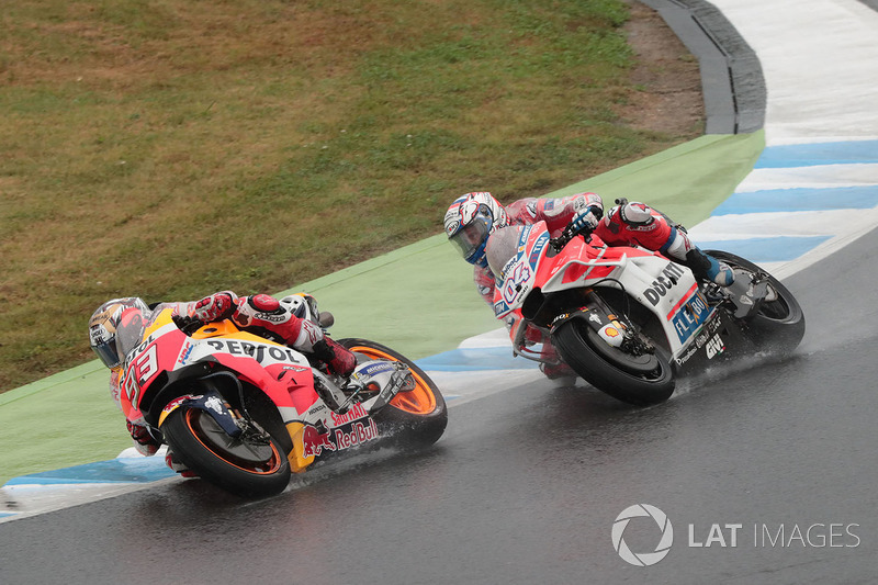 Marc Marquez, Repsol Honda Team, Andrea Dovizioso, Ducati Team