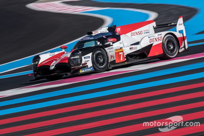 (LMP1) #7 Toyota Gazoo Racing Toyota TS050-Hybrid: Mike Conway, Jose Maria Lopez, Kamui Kobayashi 