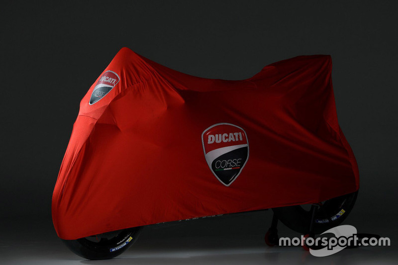 Ducati Desmosedici GP18 under cover