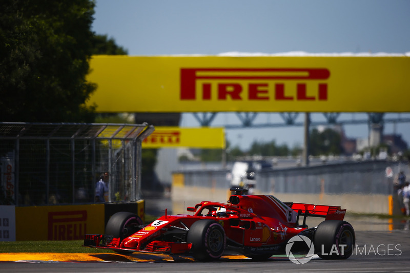 Canada - Sebastian Vettel, Ferrari