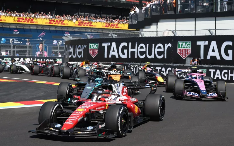 Franco Colapinto, Alpine, Charles Leclerc, Ferrari, George Russell, Mercedes