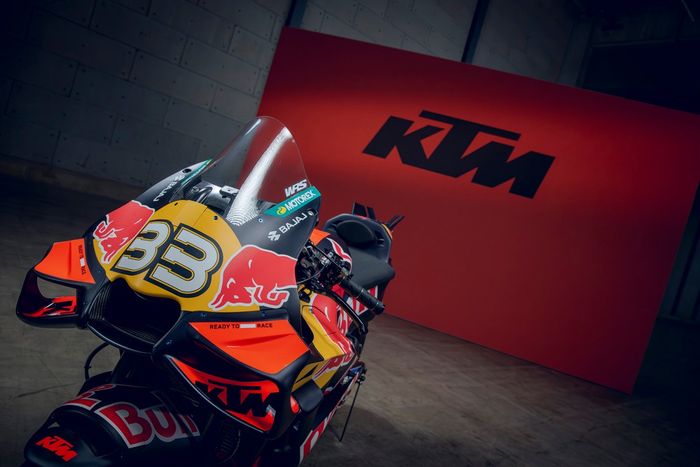 Colores del equipo Red Bull KTM Factory Racing