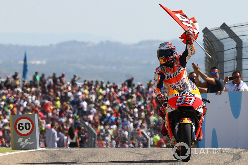 Le vainqueur Marc Marquez, Repsol Honda Team