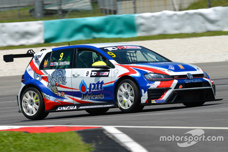 Tin Sritrai, Team Thailand, Volkswagen Golf GTi TCR