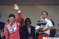 Ayrton Senna und Ron Dennis