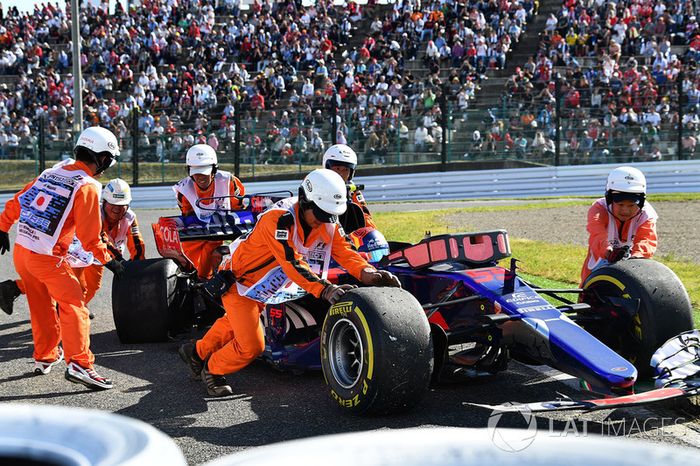 Amarga despedida de Toro Rosso en el GP de Japón 