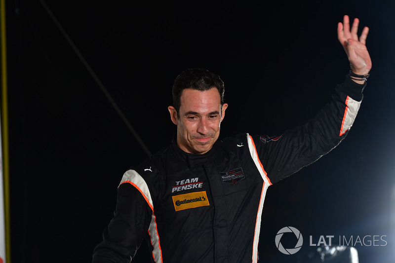 Third place Helio Castroneves, Team Penske