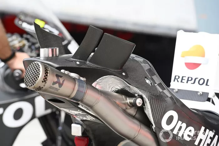 La moto del Repsol Honda Team 