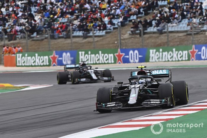 Valtteri Bottas, Mercedes F1 W11, Lewis Hamilton